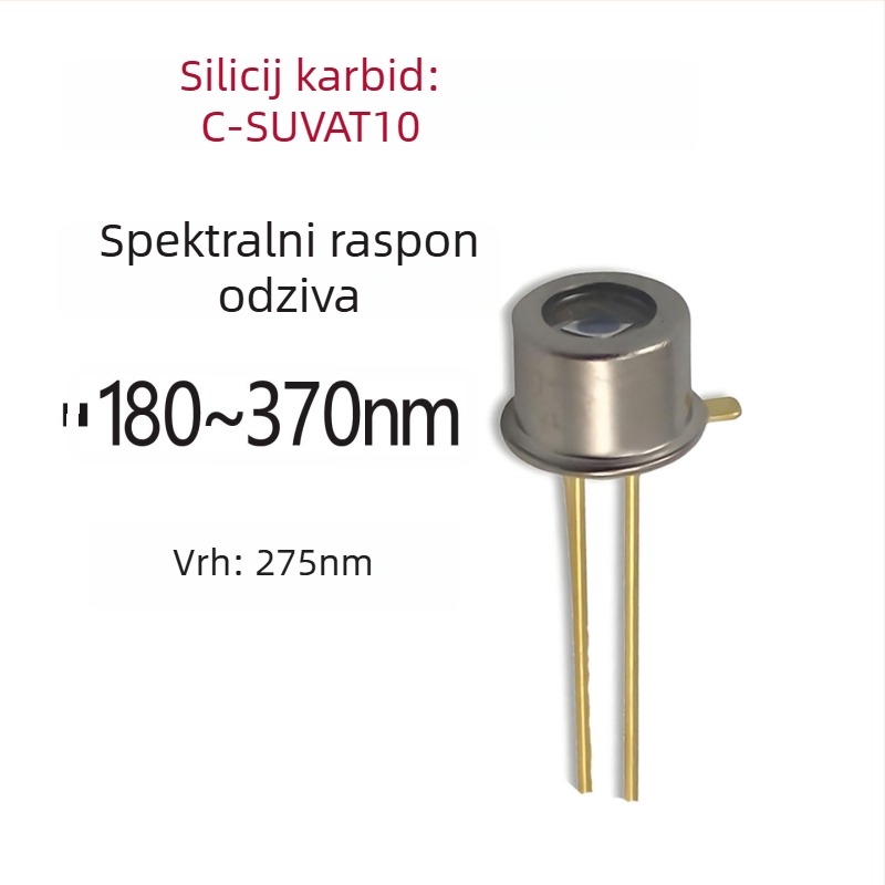 UV detektor sa SiC fotodiodom, UV prijemna cijev, pakiranje 3535/2835, mjerenje COD u medicinskoj vodi