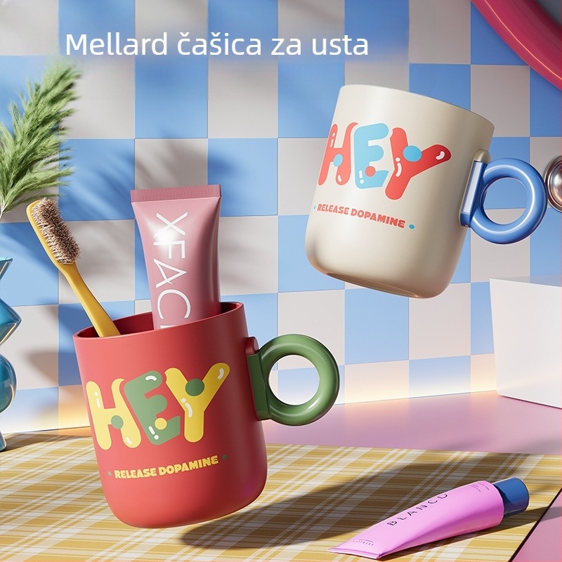 Čaša za ispiranje usta, cilindrična, PP, prilagodljiva, Han Shida