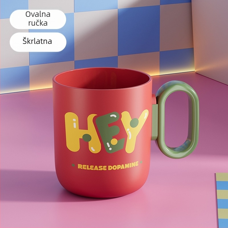Čaša za ispiranje usta, cilindrična, PP, prilagodljiva, Han Shida