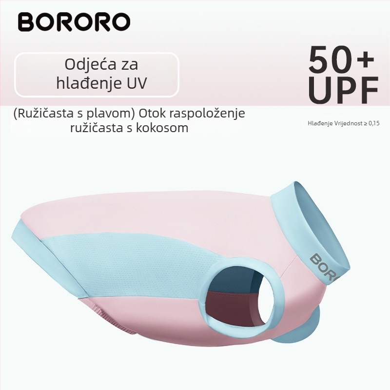 BORORO poliester odjeća za kućne ljubimce — lagana zaštitna veste za pse i mačke, britanski stil