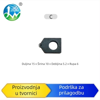 Glava rezača staklene cijevi za zakrivljene cijevi kvarca/borosilikata, s otvorom, debljina reza 8-12