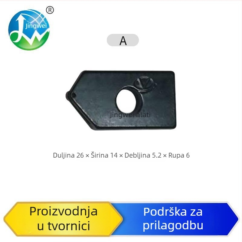 Glava rezača staklene cijevi za zakrivljene cijevi kvarca/borosilikata, s otvorom, debljina reza 8-12