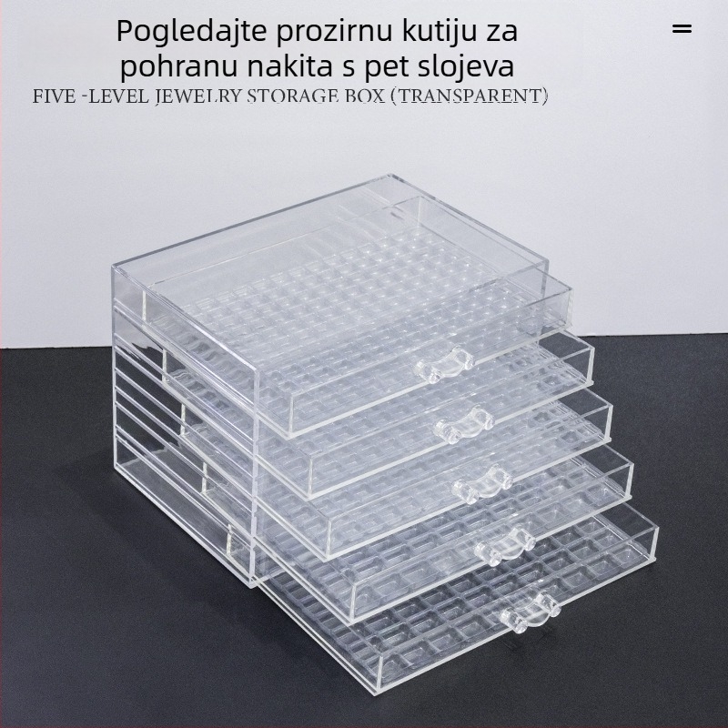 GNDG Kutija nakita za nokte, plastična, OEM, neto težina 1026 g