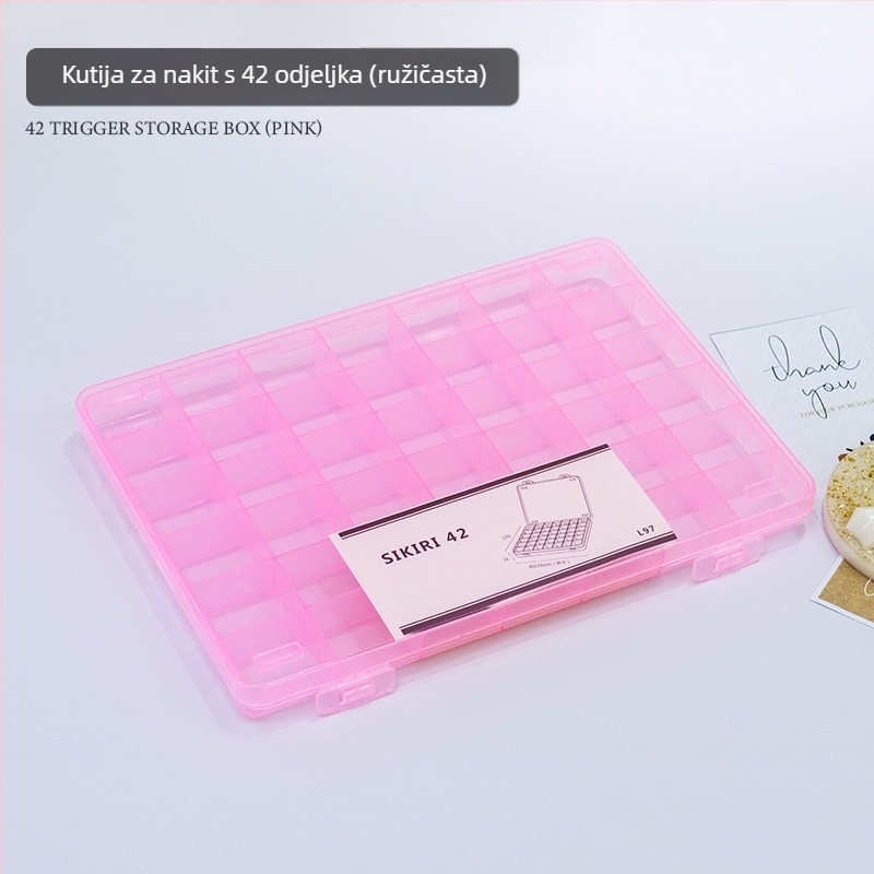 GNDG Kutija nakita za nokte, plastična, OEM, neto težina 1026 g