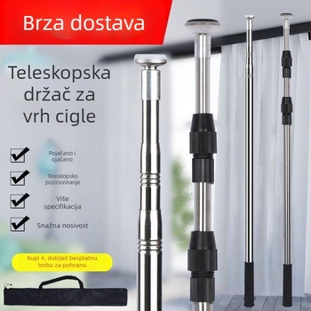Nehrđajući čelični teleskopni štap za balkon za sušenje rublja