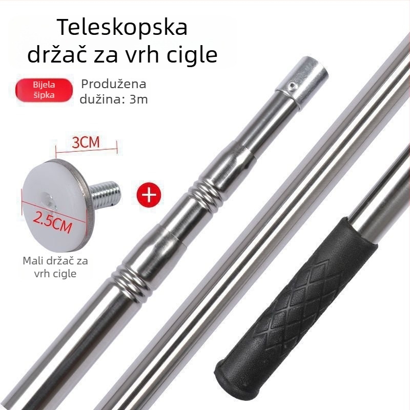 Nehrđajući čelični teleskopni štap za balkon za sušenje rublja