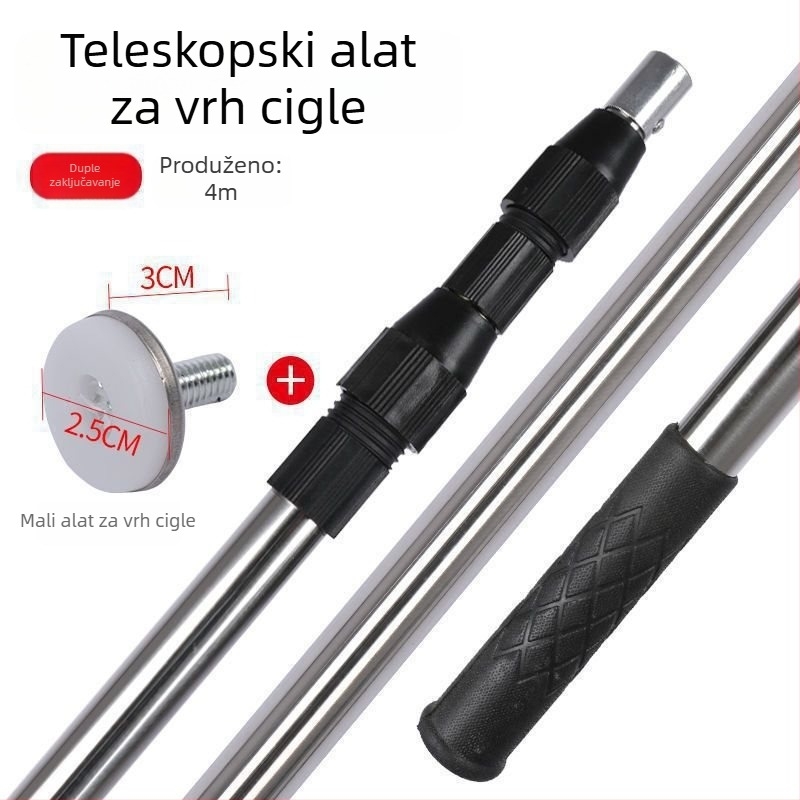 Nehrđajući čelični teleskopni štap za balkon za sušenje rublja