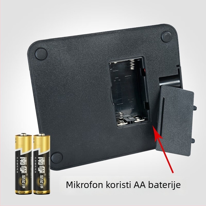 Žični konferencijski mikrofon s fleksibilnim vratom za računalo i karaoke, s promjenjivom usmjerenošću, frekvencijski odziv 100 Hz–20 kHz, SNR ≥ 70 dB