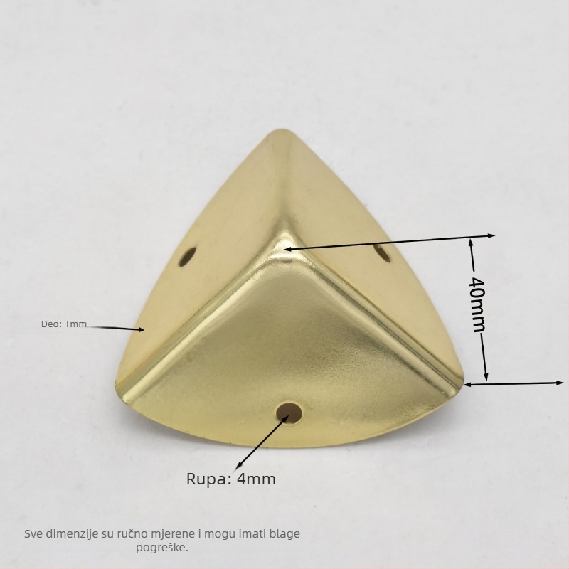 Kutni zaštitnik od lima, dodaci za prtljagu, Shangyi, proljeće 2024, otporan na habanje