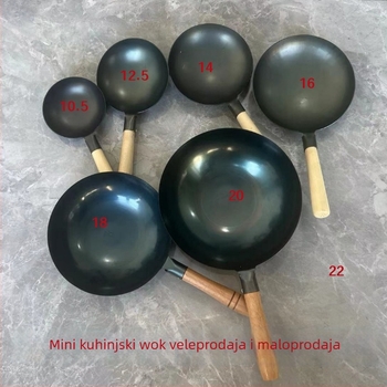 Set kuhinje za simulaciju — metalna konstrukcija, funkcije prženja i parenja, uključuje wok i parno kuhalo, za uzrast 7–14 godina