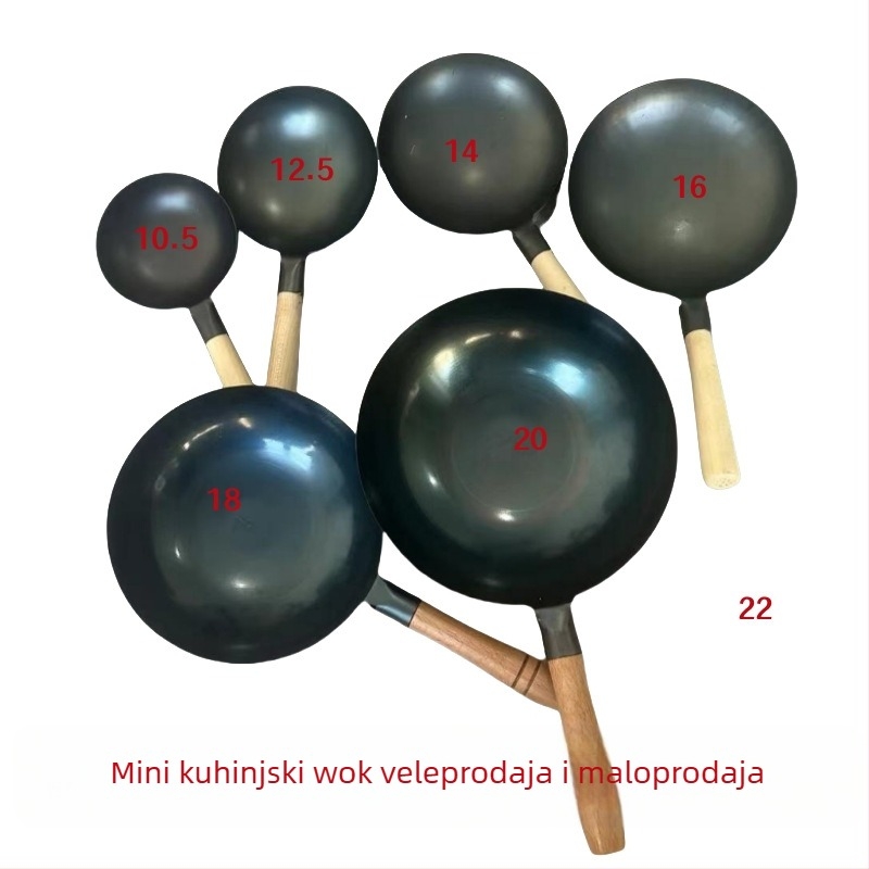 Set kuhinje za simulaciju — metalna konstrukcija, funkcije prženja i parenja, uključuje wok i parno kuhalo, za uzrast 7–14 godina