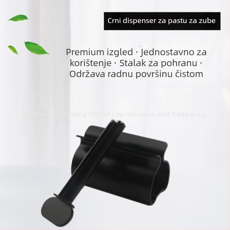 Lis za pastu od 304 nehrđajućeg čelika, zidni, bez bušenja, držač četkica