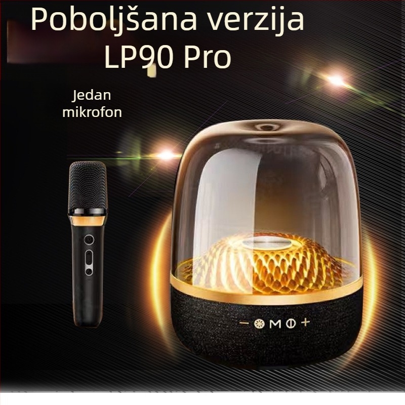 LP90Pro Bluetooth zvučnik s 5 zvučnika, 120W, raspon frekvencija 100 Hz–20 kHz, SNR ≥100 dB, Bluetooth 5.3, ugrađena baterija 4000–6000 mAh