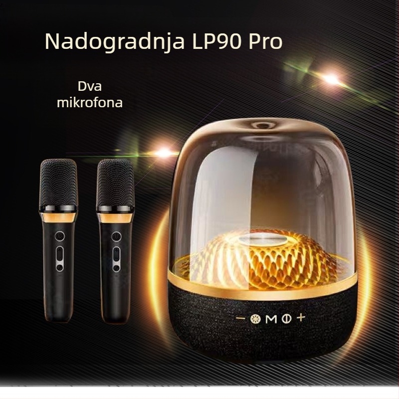 LP90Pro Bluetooth zvučnik s 5 zvučnika, 120W, raspon frekvencija 100 Hz–20 kHz, SNR ≥100 dB, Bluetooth 5.3, ugrađena baterija 4000–6000 mAh