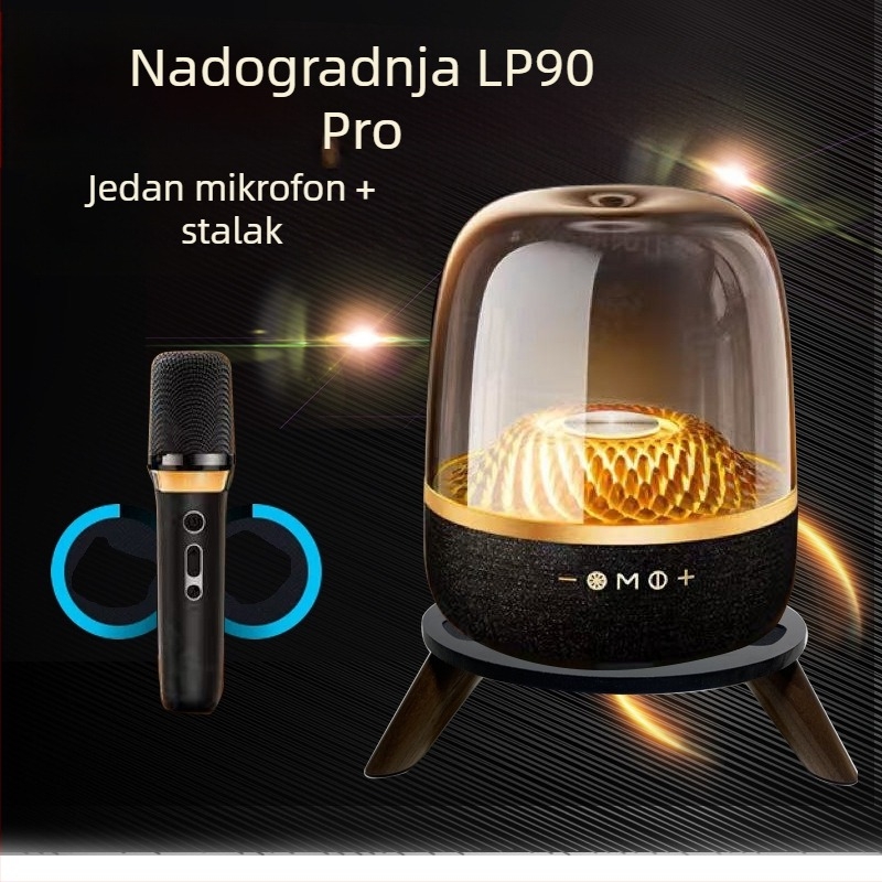 LP90Pro Bluetooth zvučnik s 5 zvučnika, 120W, raspon frekvencija 100 Hz–20 kHz, SNR ≥100 dB, Bluetooth 5.3, ugrađena baterija 4000–6000 mAh