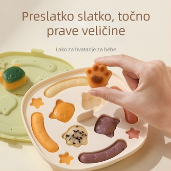 Little Chef Girl silikonska kalupa za kolače, okrugli oblik, za pečenje