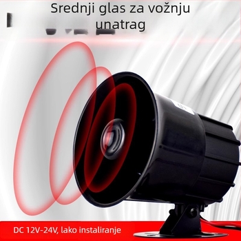 Visokotonac zvučnik za stražnji hod – klaxon za vožnju unatrag, model Reversing horn, bez prilagodbe