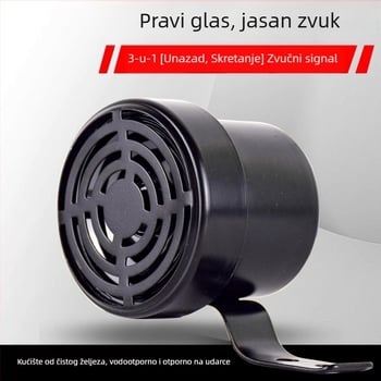 Visokotonac zvučnik za stražnji hod – klaxon za vožnju unatrag, model Reversing horn, bez prilagodbe