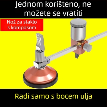 Jingling običajni nož za staklo – ručno upravljanje, alat za rezanje stakla, univerzalna uporaba