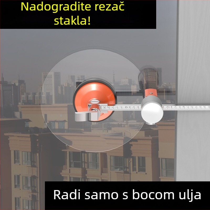 Jingling običajni nož za staklo – ručno upravljanje, alat za rezanje stakla, univerzalna uporaba