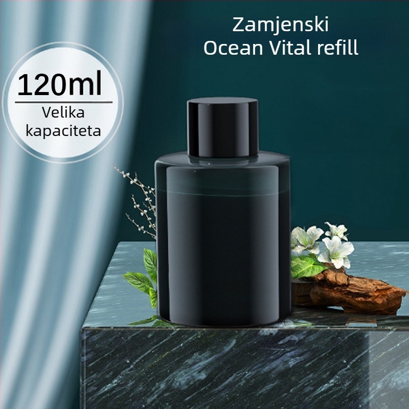 Automobilski difuzor za aromu i pročišćivač zraka, staklo + metal, model Jdzx-interstellar plug-in, težina 0,5 kg