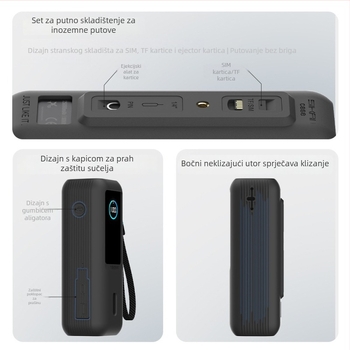 Silikonska zaštitna futrola za Anker 165W power bank, marka Yinfish, kompatibilna s Ankerom