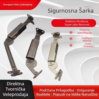 Panti za vrata ormara s sigurnim laktnim potporom i podrškom šipke — hladno valjani čelik, presovanje, Zhengqian marka