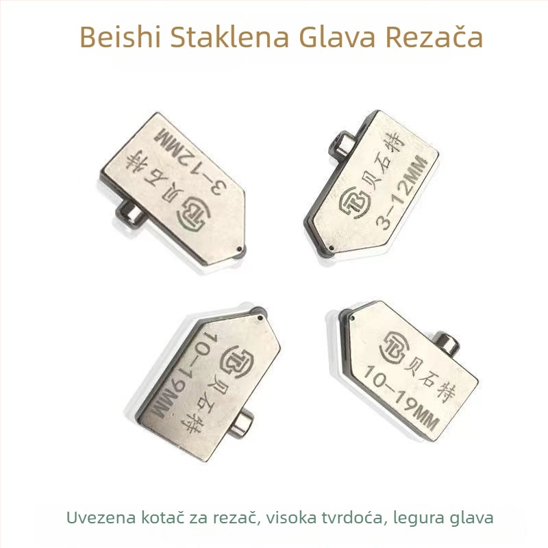 T-oblik rezne glave za keramičke pločice i staklo, univerzalna glava za rezanje stakla s tračničkim vodilom
