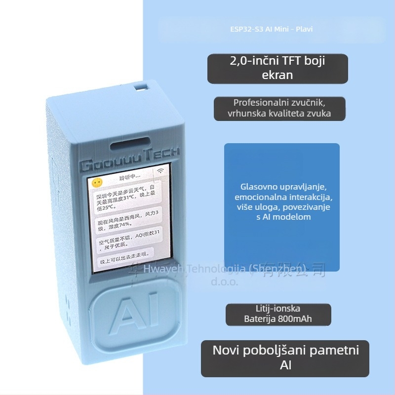 ESP32-S3 Core razvojna ploča, Wi‑Fi i Bluetooth, DevKitC-1N16R8 Xiaozhi AI glasovni modul