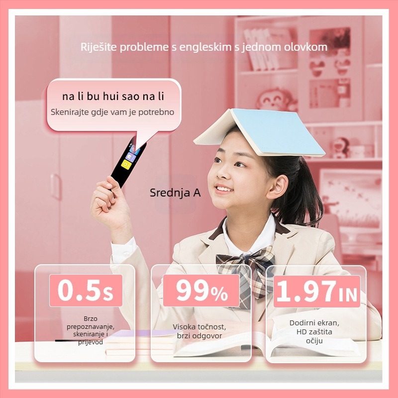 Točka čitanja: Dictionary Pen od Boshi Tong, ABS kućište, punjiva litijska baterija