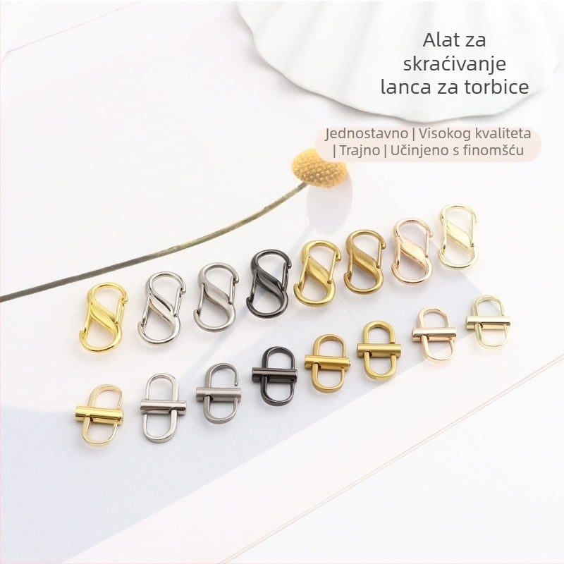 Kuka za podešavanje lančića torbe – Yuyue metal, proljeće 2023, za lanac torbe, serija Bag adjusting buckle