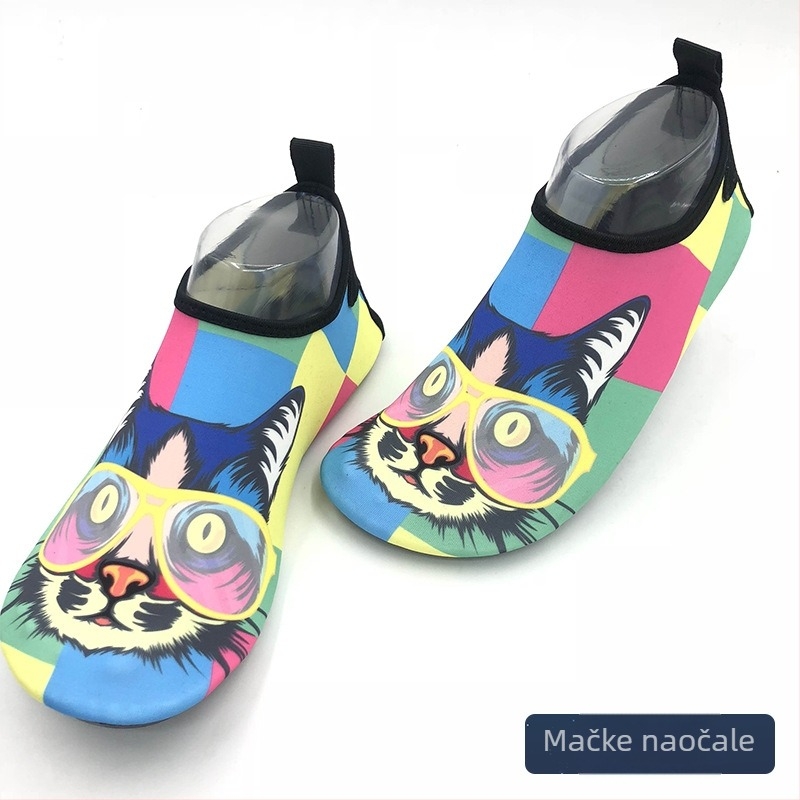 Cipele za snorkeling za muškarce i žene - protuklizne, niski gornji dio, EVA srednja podstava, TPR đon, mikrovlakana unutrašnjost