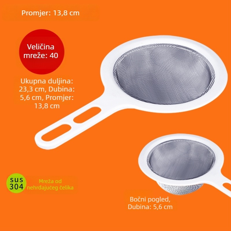 Separator sirutke i finom mrežasti filtar za sojino mlijeko – kućni set s cjedilom za taloge za bebinu prehranu