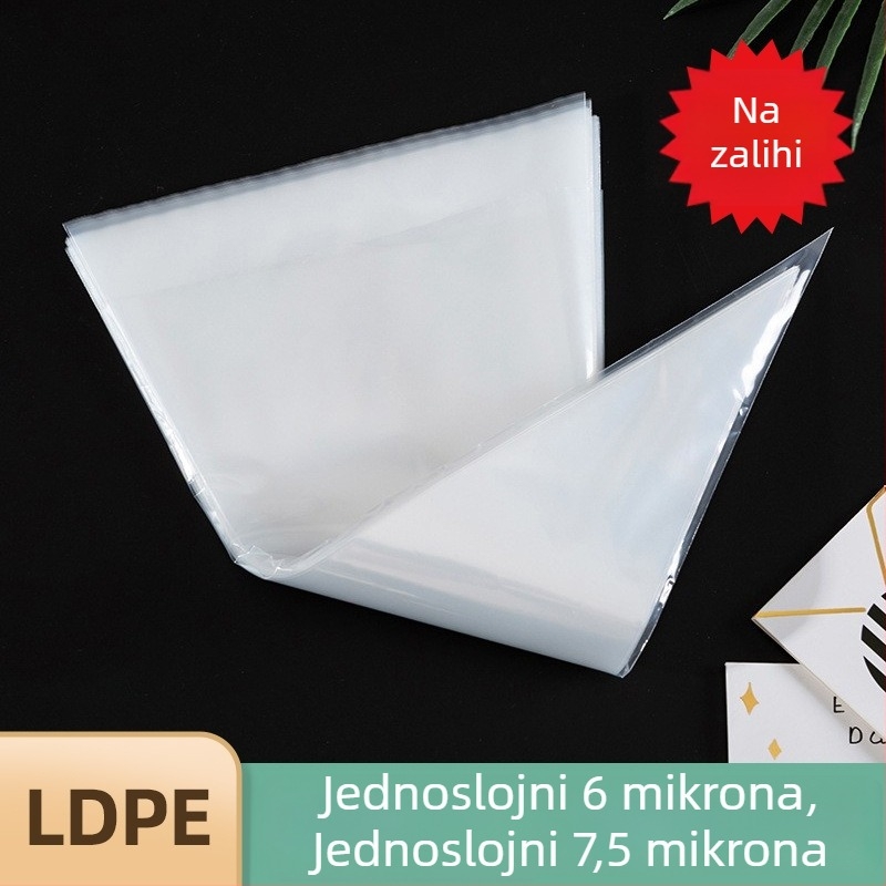 Jednokratne vrećice za ukrašavanje s visokim tlakom i otpornošću na eksploziju, ekstra velike debljine trokutaste vrećice, 50 komada u pakiranju