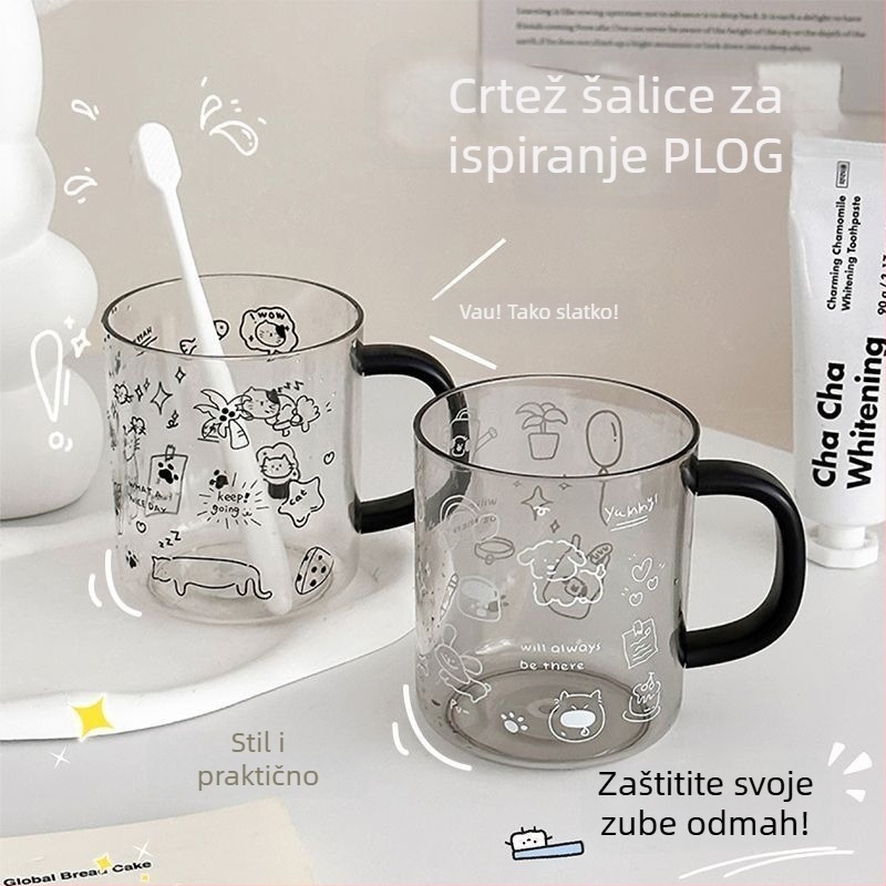 Čaša za ispiranje usta i četkicu za zube, plastična (Marka: Unique; Materijal: Plastika; Uvoz: Ne)
