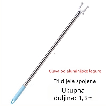 Tajiajing metalna balkonska šipka za sušenje rublja – moderni jednostavni stil, za balkon, izdanje 2023