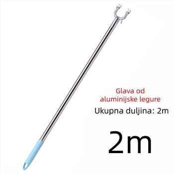 Tajiajing metalna balkonska šipka za sušenje rublja – moderni jednostavni stil, za balkon, izdanje 2023