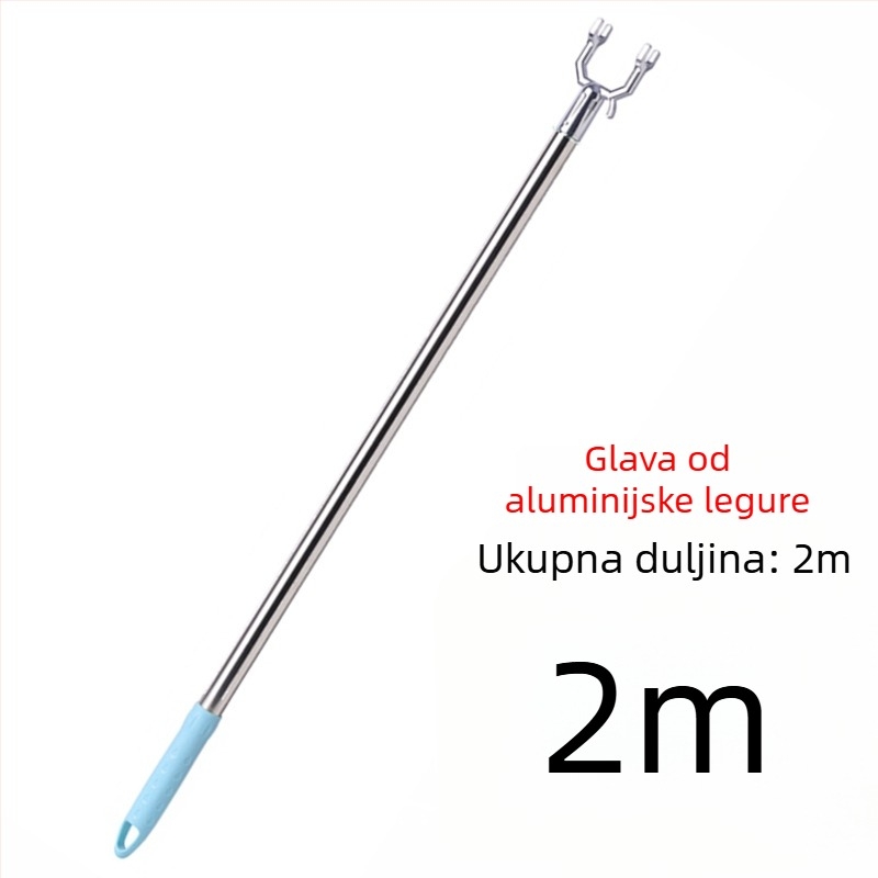 Tajiajing metalna balkonska šipka za sušenje rublja – moderni jednostavni stil, za balkon, izdanje 2023