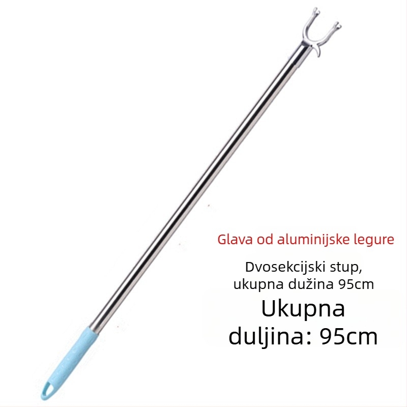 Tajiajing metalna balkonska šipka za sušenje rublja – moderni jednostavni stil, za balkon, izdanje 2023