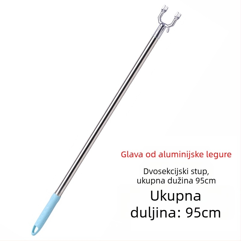 Tajiajing metalna balkonska šipka za sušenje rublja – moderni jednostavni stil, za balkon, izdanje 2023