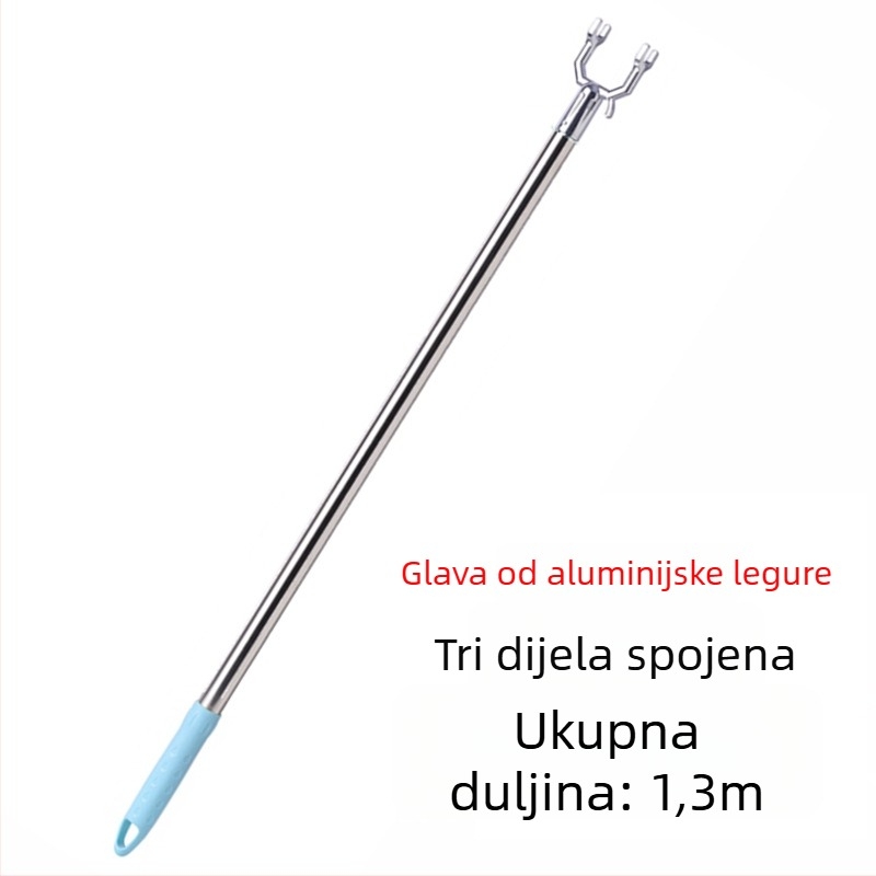 Tajiajing metalna balkonska šipka za sušenje rublja – moderni jednostavni stil, za balkon, izdanje 2023