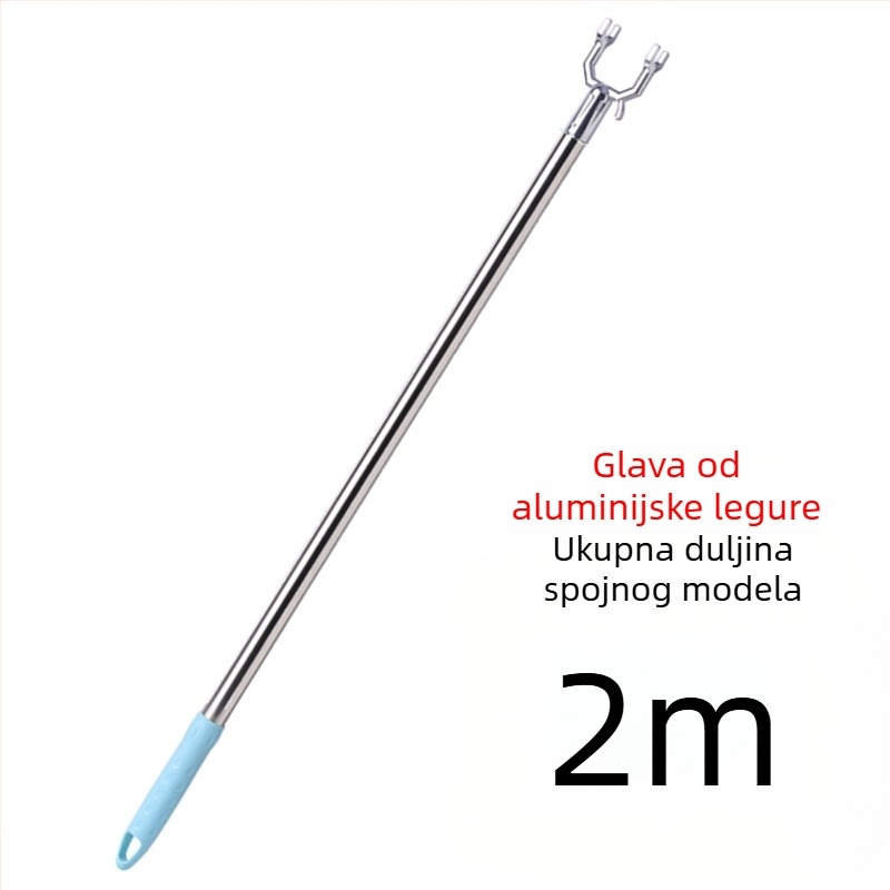 Tajiajing metalna balkonska šipka za sušenje rublja – moderni jednostavni stil, za balkon, izdanje 2023