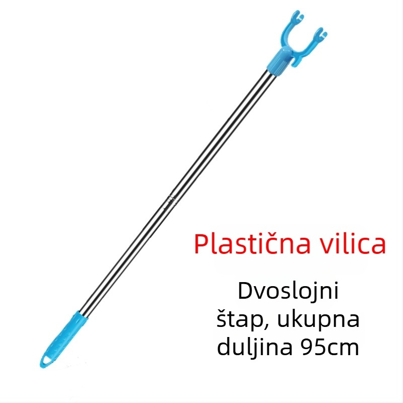 Tajiajing metalna balkonska šipka za sušenje rublja – moderni jednostavni stil, za balkon, izdanje 2023