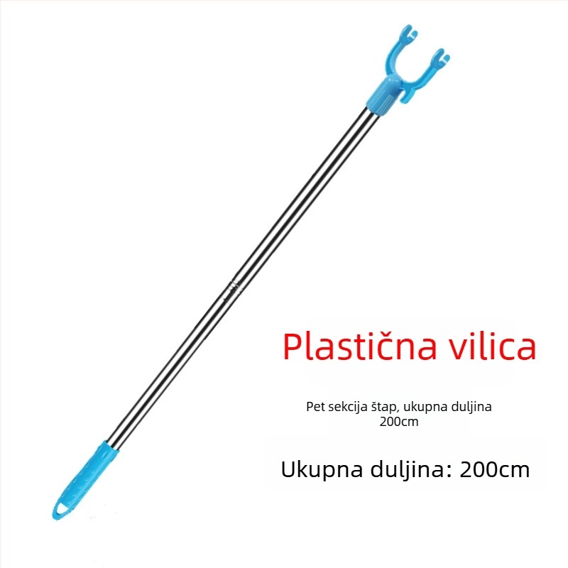Tajiajing metalna balkonska šipka za sušenje rublja – moderni jednostavni stil, za balkon, izdanje 2023