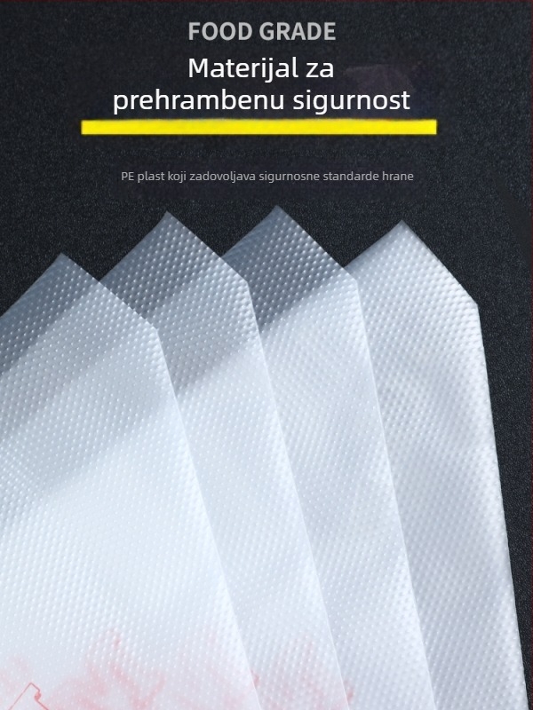 Cjeloviti set vrećica za ukrašavanje i nastavaka za ukrašavanje torti i keksa — prehrambeno sigurna oprema za pečenje
