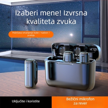 Lavalier mikrofon E30 za mobitel – dječji tip mikrofona, pokretna zavojnica, SNR ≥70 dB