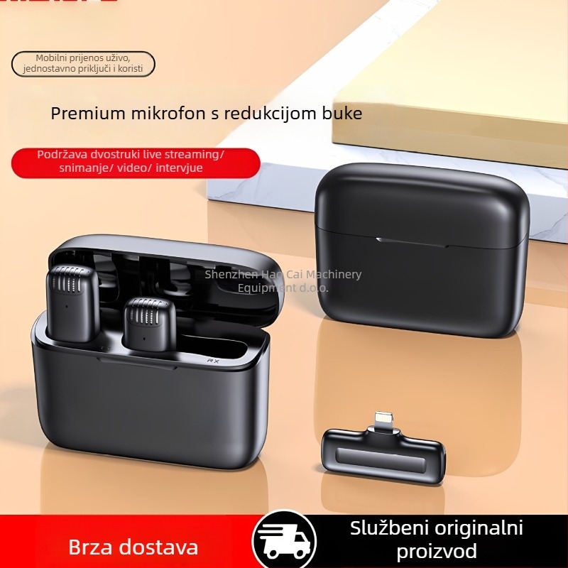 Lavalier mikrofon E30 za mobitel – dječji tip mikrofona, pokretna zavojnica, SNR ≥70 dB