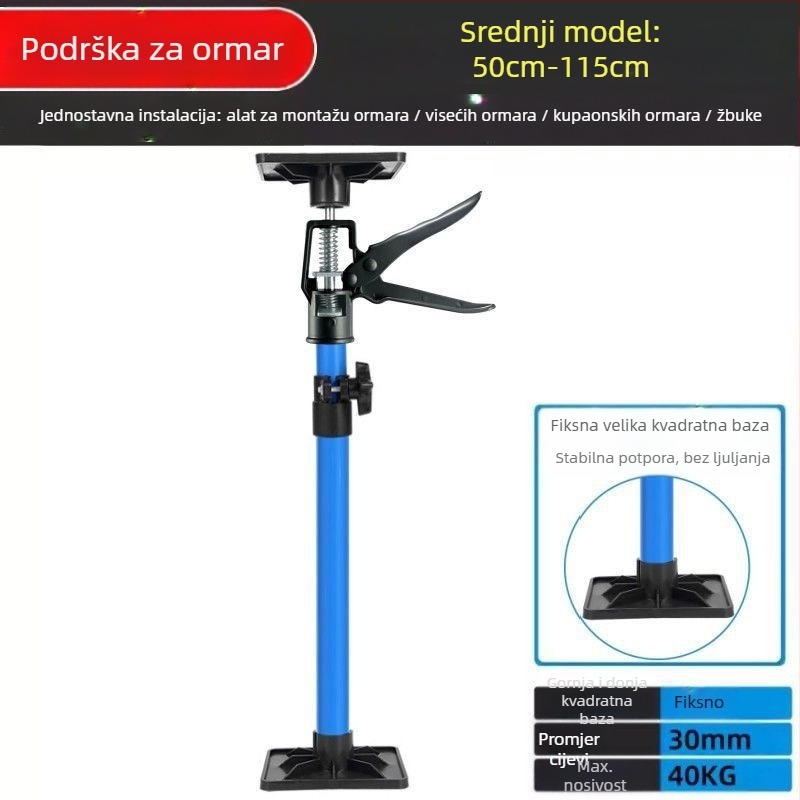 Stropni držač ormara s dizalom projektora, prilagodljivi teleskopski nosač za gips ploču