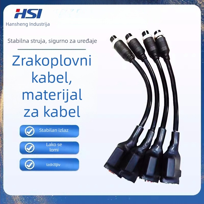 C–C osmerostruki kabel, USB-A–USB-C testni kabel, kompatibilan s Hansheng GTI60XX testerom brzog punjenja