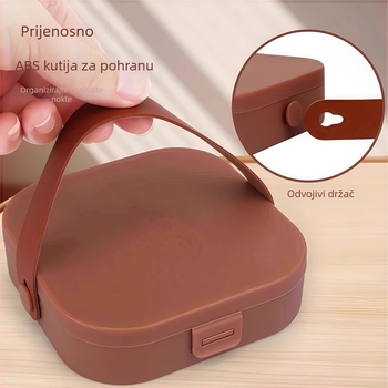 Set alata za njegu noktiju s protiv prskanja, ravno nagnute oštrice, prijenosna futrola; konstrukcija od stakla, nehrđajućeg čelika i karbonskog čelika; neto težina 144 g